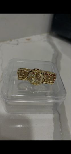 "The World Is Yours" Gold-Tone
