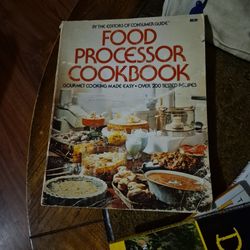 Vintage Food Processor Cook Book