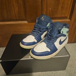 Nike Air Jordan 1 Mid Blue Mint 