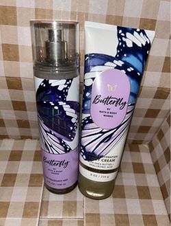Bath & body works butterfly set
