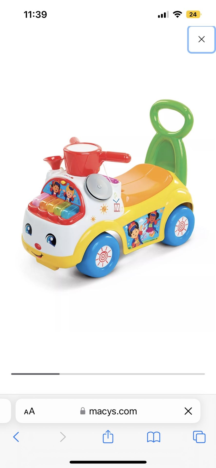 Fisher Price Little People Music Parade Ride on