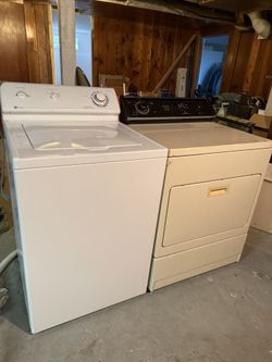 Washer and Gas Dryer