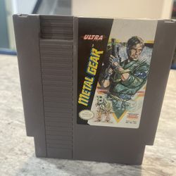 Metal Gear For Nintendo NES 