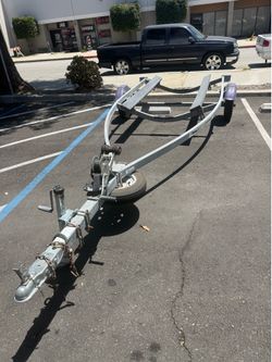 Trailer for a small boat