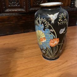 Hummingbird In Flowers Vase, 15 inches Toll 