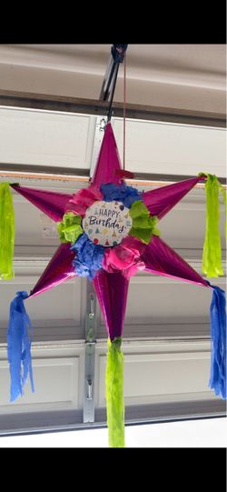 Happy Birthday Star Pinata
