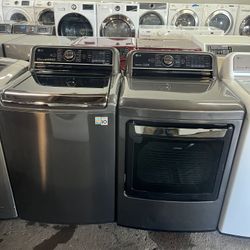 ✨ LG Top Load Washer & Dryer Set ✨