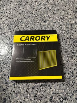 Brand New Carory Cabin Air Filter (Part # CF729)