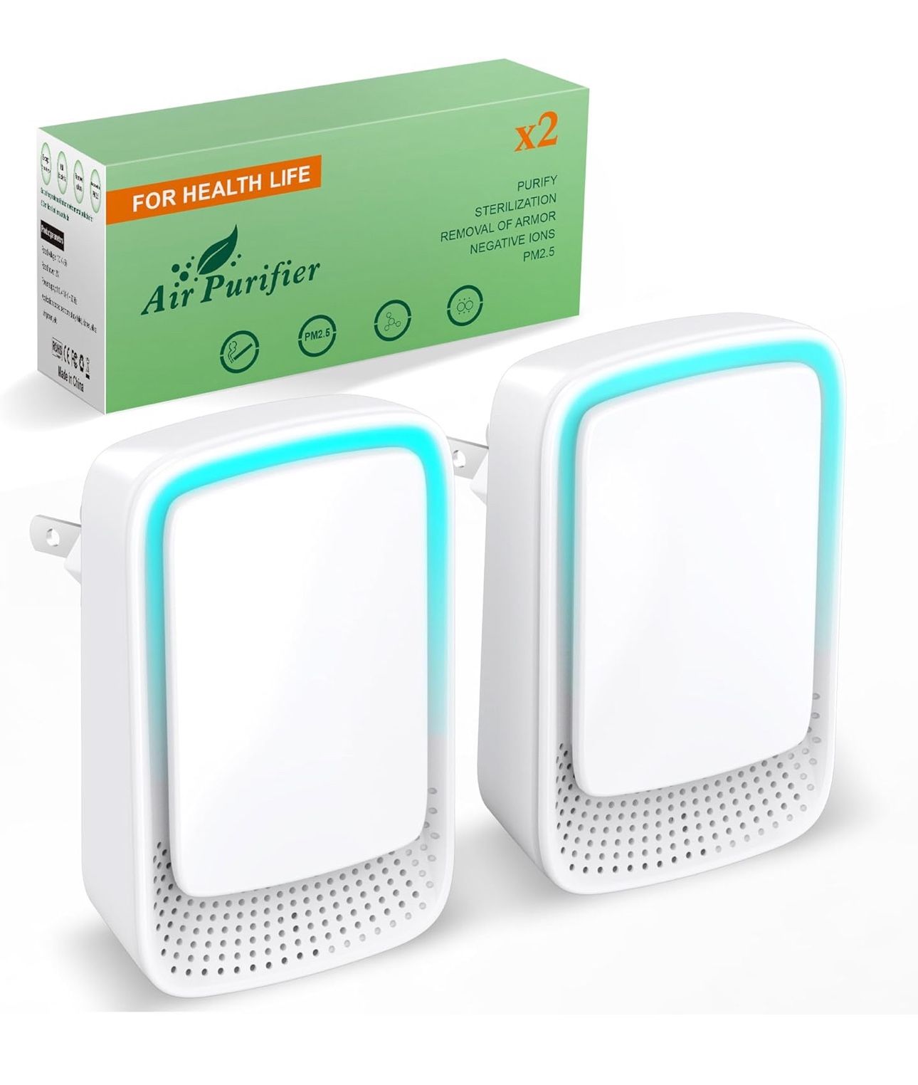 Purificador de aire con tecnología de iones negativos