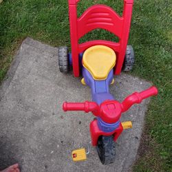 Toddler Bike With Handle 