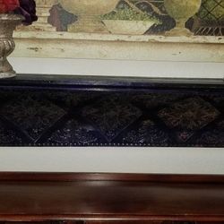 Beauitful Tin Stamped Shelf