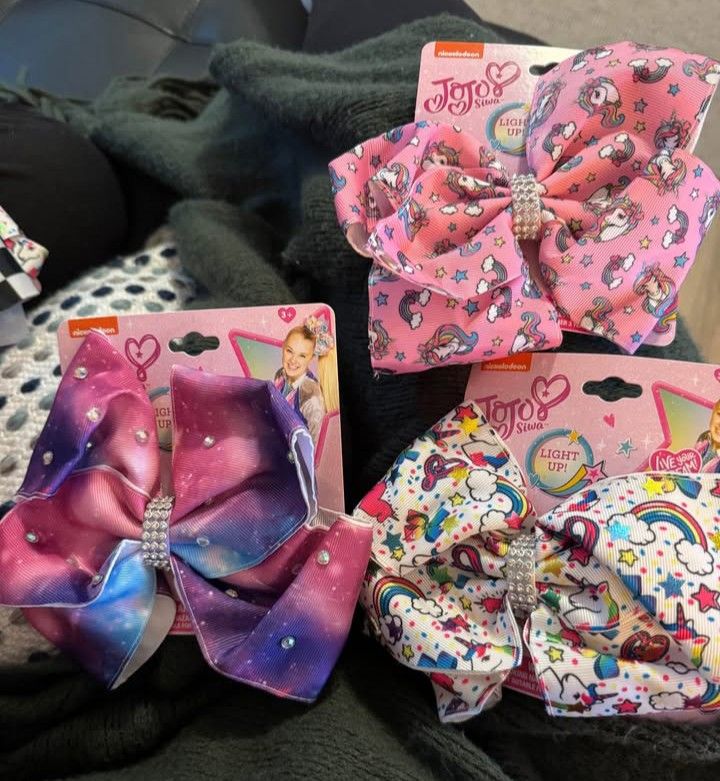 Jojo Siwa Light up Large Bows 