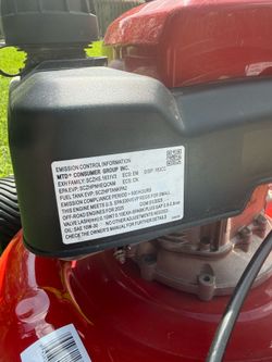 Troy built mower, 163cc
