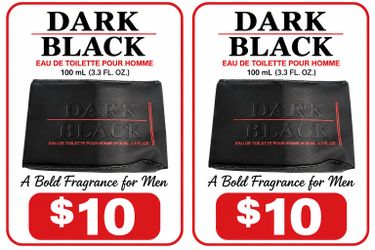 Dark Black Men's Fragrance – Cologne