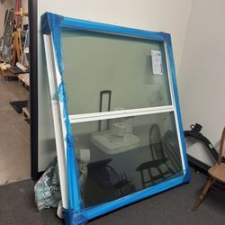 68”x57” Vinyl Sliding Window 