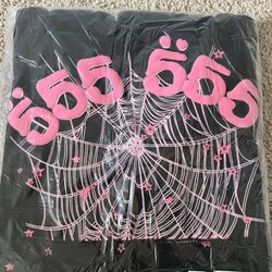 Brand New Pink Angel Spider Hoodie 