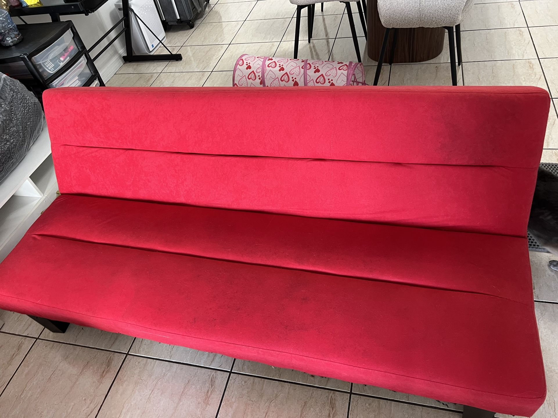 Red Sofa/bed