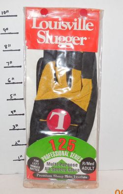 Louisville slugger batting glove right med for left handed batters