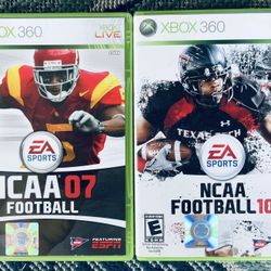 NCAA Football 07, 10 on Xbox 360