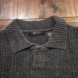 Mens Sweater Shirt Size Large 