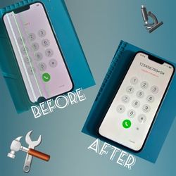 iPhone CRACKED SCREEN 🛠