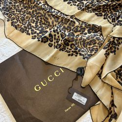 Gucci Silk Scarf
