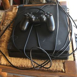 PS4 With Cords And Controller