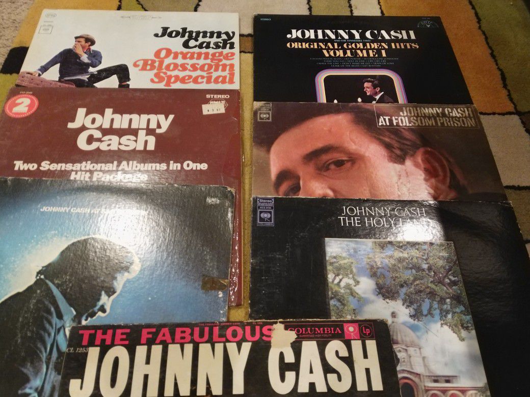 Johnny Cash Vinyl Records