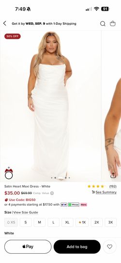White dress