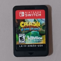 Crash Bandicoot N Sane Triology- Nintendo Switch 