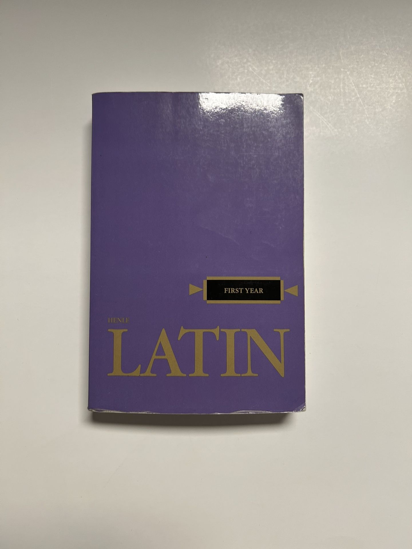 First year Latin book