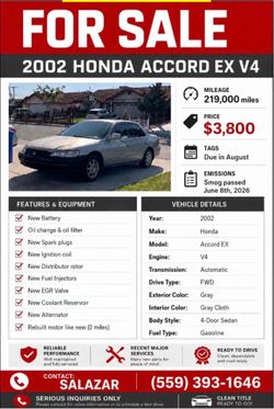 2002 Honda Accord