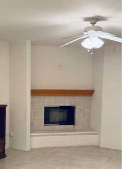 Glass-Front Fire Box
