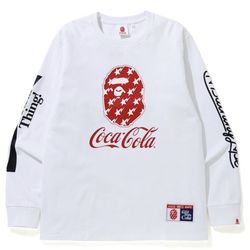Bape x Coca-Cola White Long Sleeve (Dead Stock)