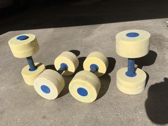WATER AEROBICS DUMBBELLS