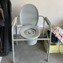 Folding and Portable Commode