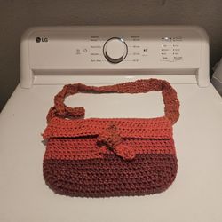Crochet Handbag w Adjustable Strap