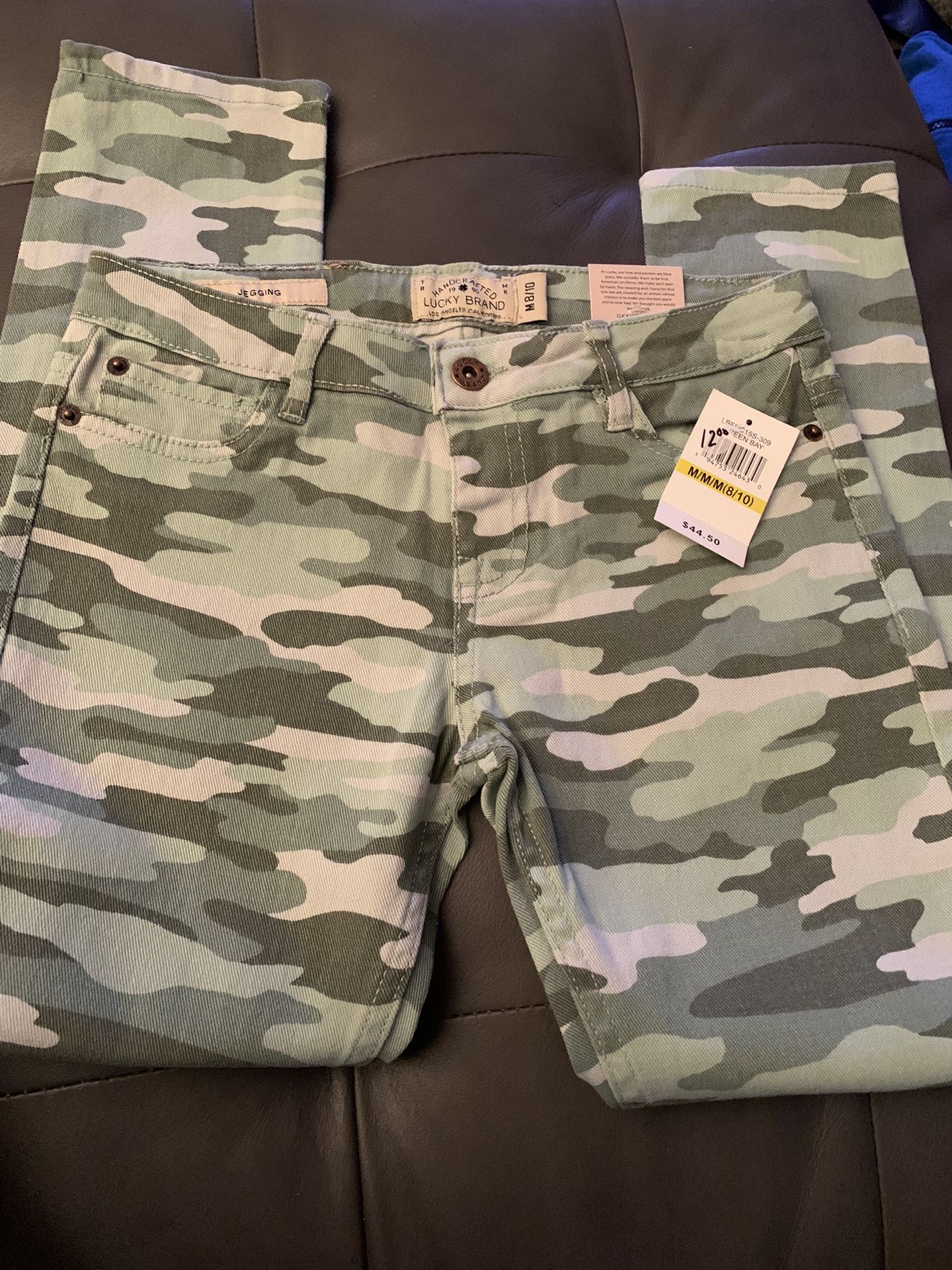 Lucky Brand Camo Girls Pants