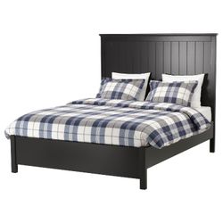 King bed frame with headboard