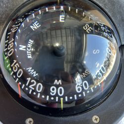 Ritchie FN-203 Navigator Compass - Flush Mount - Black