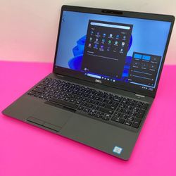 Dell i5 vPro Quad-Core 8th 15.6” Full HD Touchscreen laptop / Windows 11 Pro / SSD 512GB / RAM 16GB / Camera / HDMI / USB C / Bluetooth / Charger / Ba