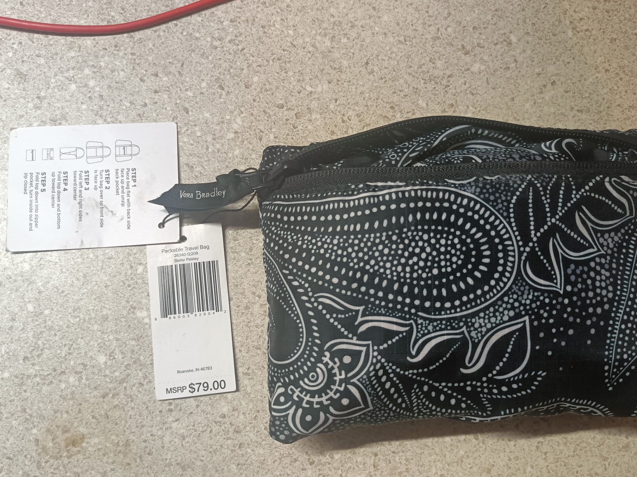 Vera Bradley Travel Bag