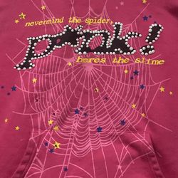 Pink Sp5der Hoodie 