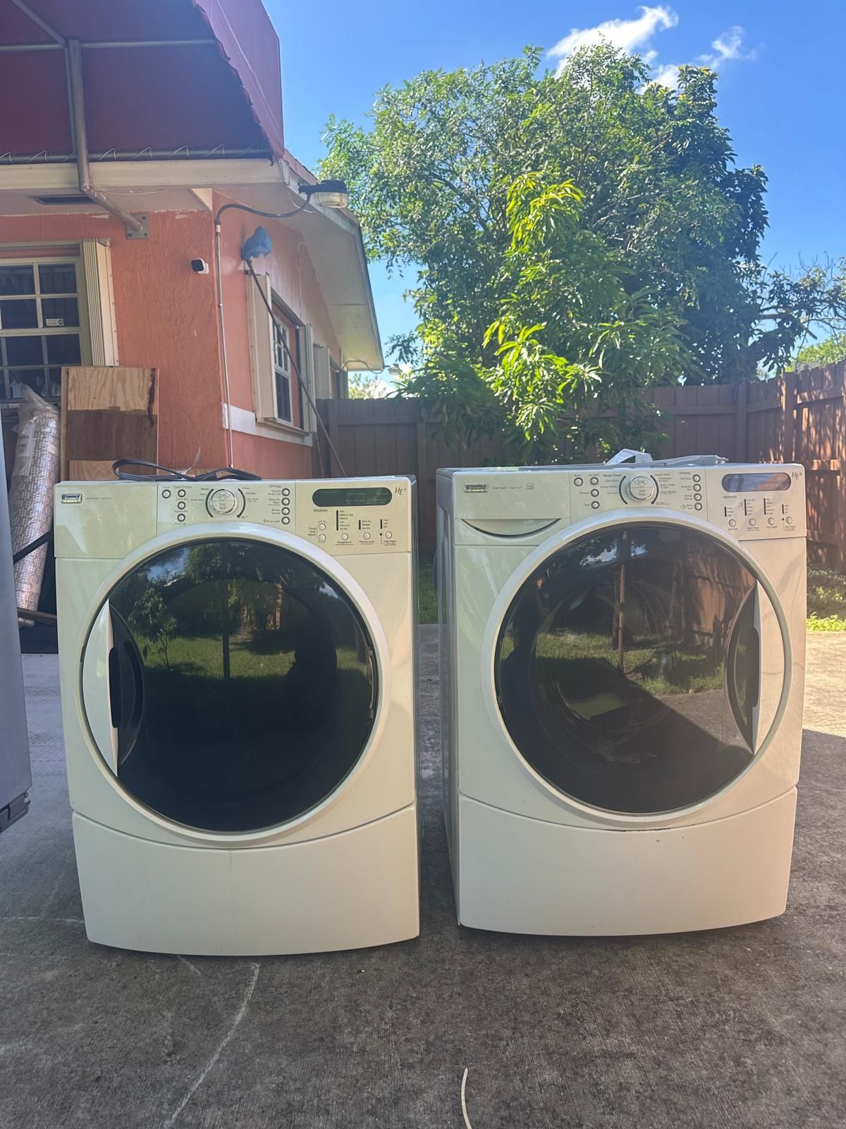 Kenmore Combo (Lavadora y Secadora de Gas) Washer And Gas Dryer