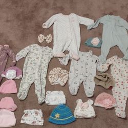 Baby Girl Clothing Bundle 0-6 Months