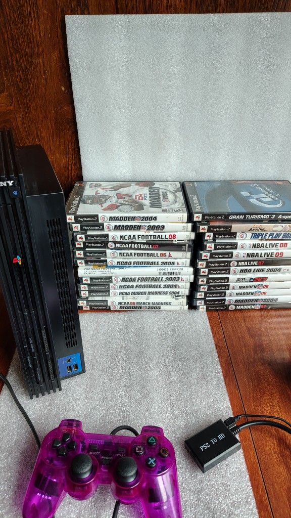 Ps2 With 21 Games And Hdmi Bundle Only