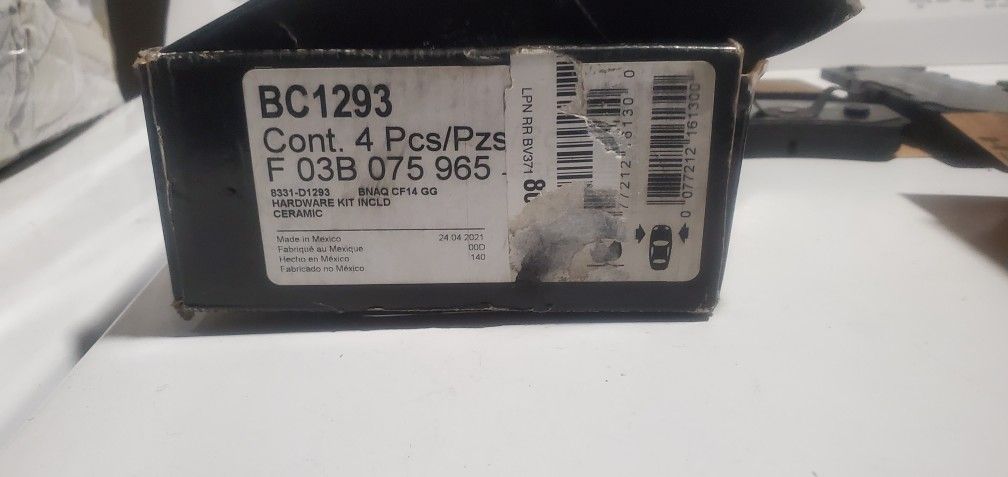 BOSCH DISC BRAKE KIT