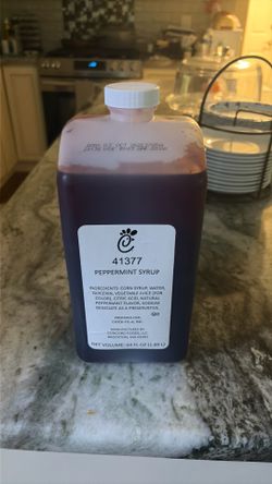 Chick-fil-A peppermint syrup