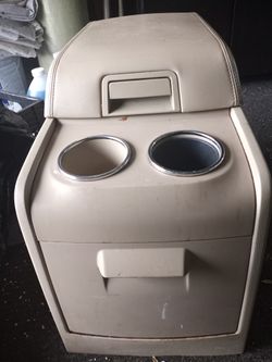 07-14 NAVIGATOR Gray Backseat Rear Center Console Floor 