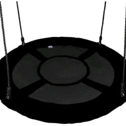100cm Disc Giant Nest Web Rope Hanging Tree Swing Seat Set Heavy Duty